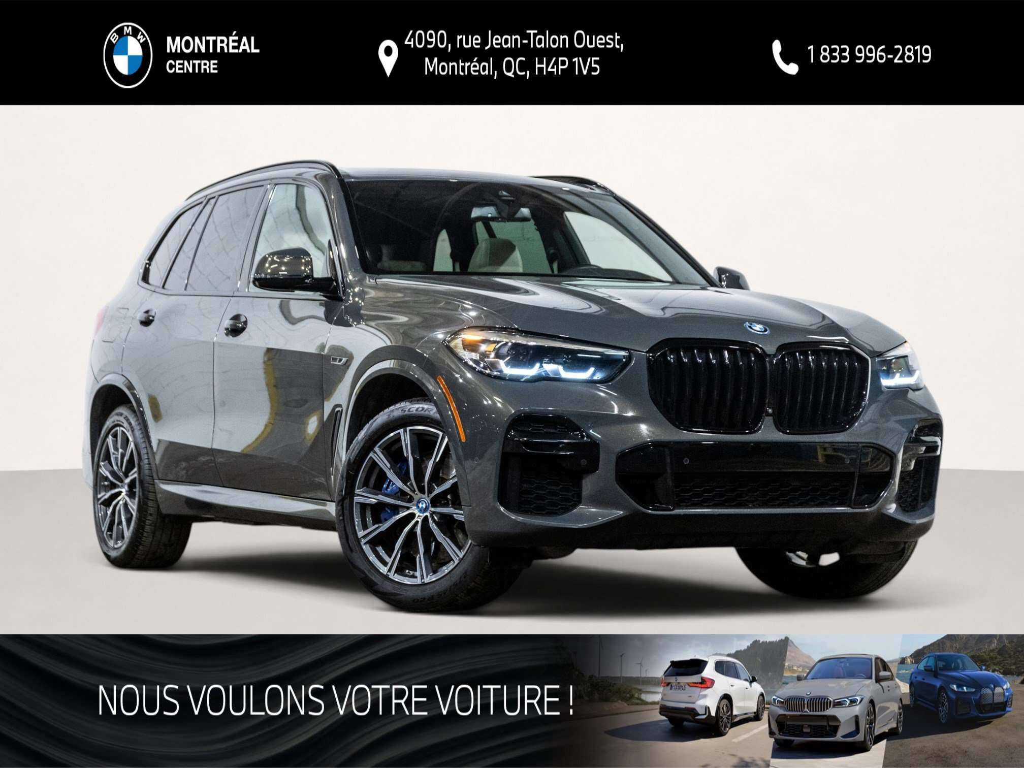 2022 BMW X5 xDrive45e | Premium | M Sport | Freins M Sport | A