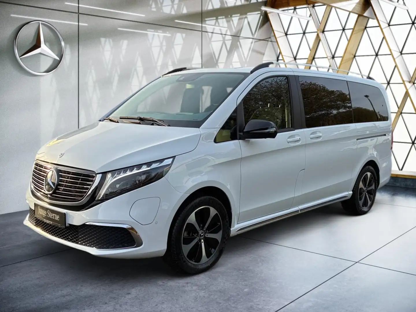 Mercedes-Benz EQV 300 Lang 360*Burmester*EasyP*Airmatic*LEDils Weiß - 2