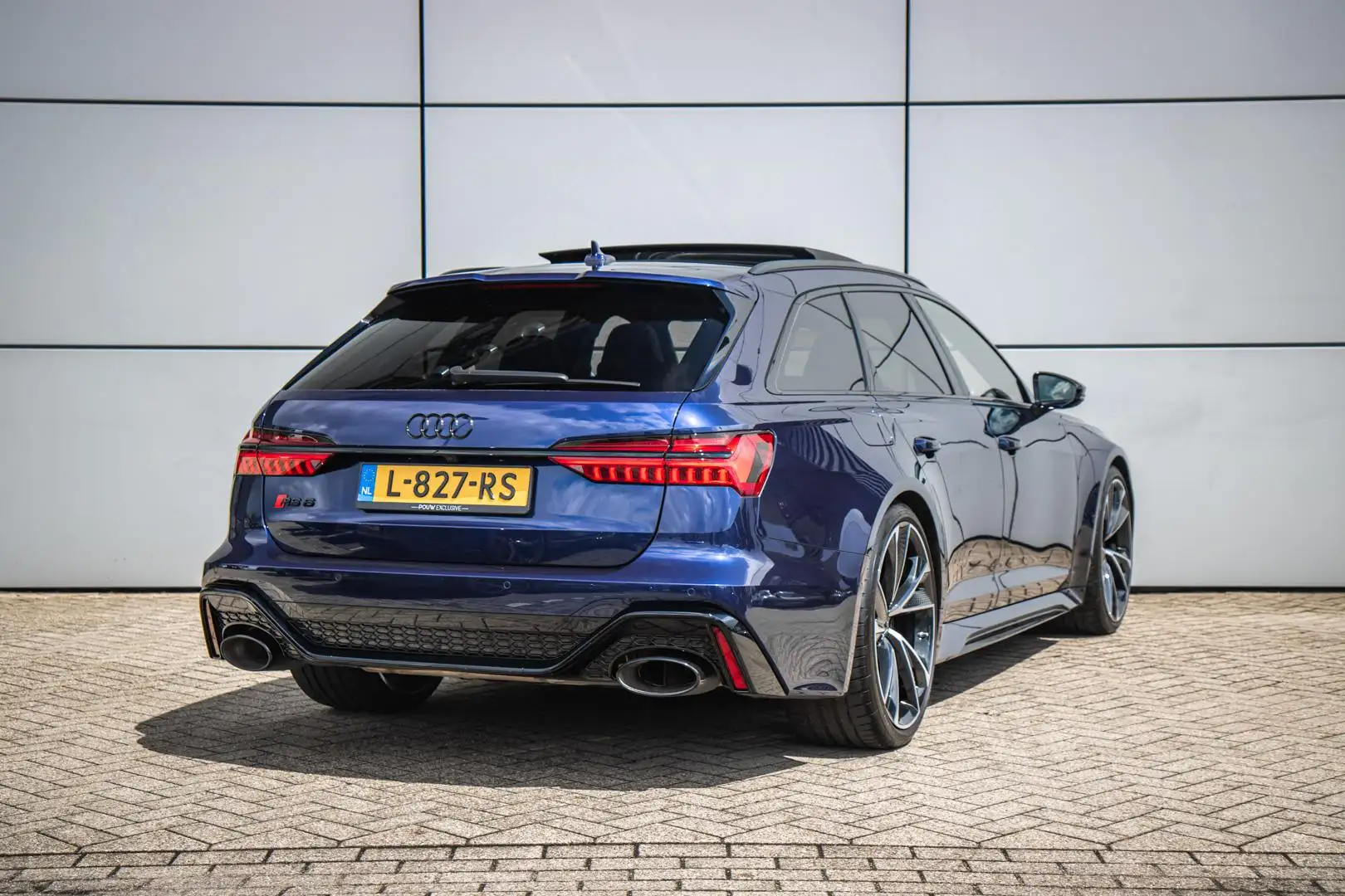 Audi RS6 Avant TFSI 600pk quattro | Panonaramadak | Head-up Blauw - 2