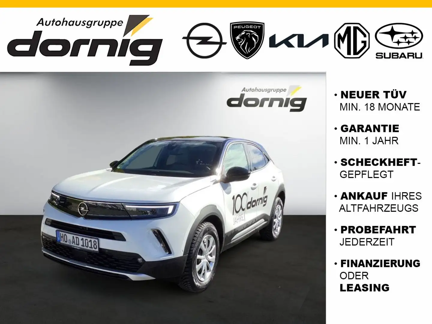 Opel Mokka B Elegance 1.2 Navi Sitzheizung Weiß - 1