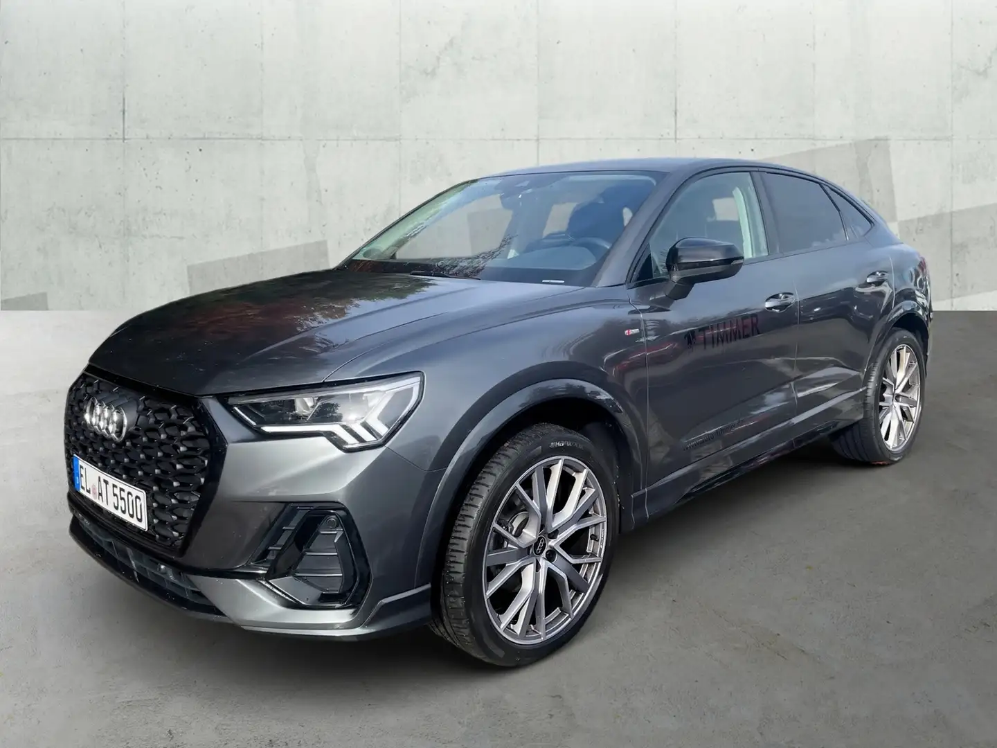 Audi Q3 Sportback 35 TDI S line S tronic*NAVI PLUS*BLACK* Grau - 2