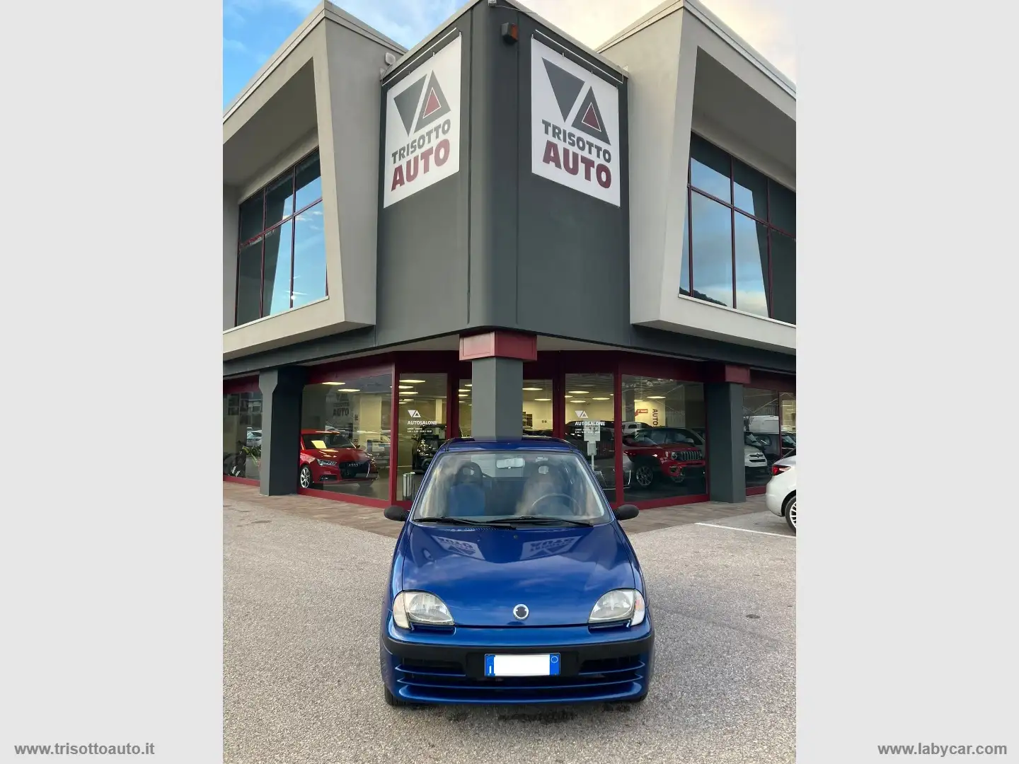 Fiat Seicento 1.1BZ 54CV Blau - 1