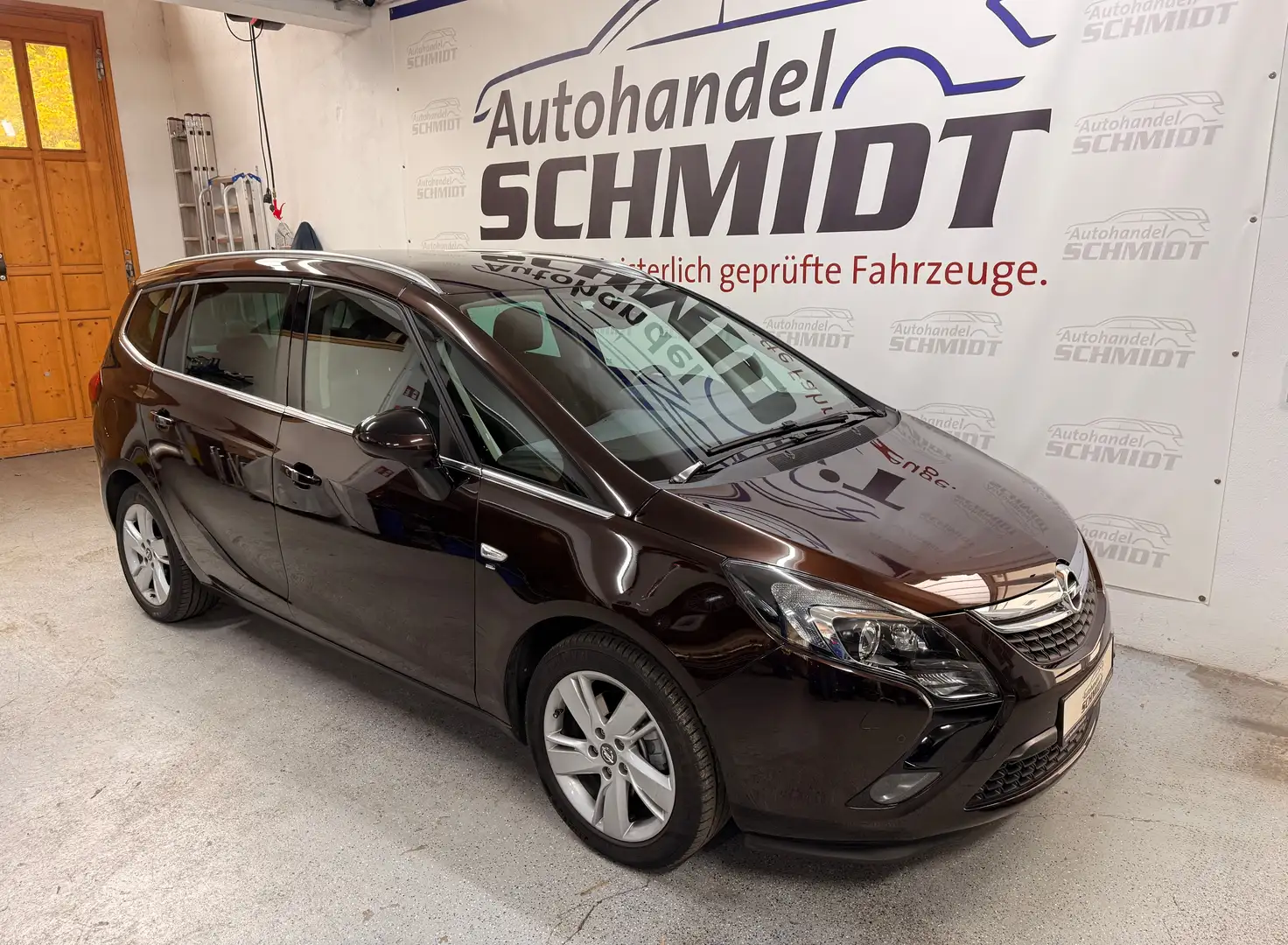 Opel Zafira C Tourer Innovation 7 Sitzer, AHK, 1. Hd. Braun - 1
