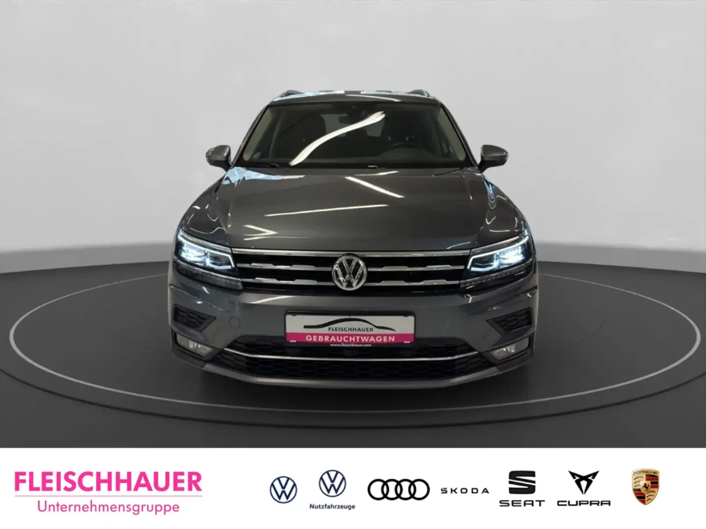 Volkswagen Tiguan Allspace Highline 2.0 TDI 4M Navi+LED+AHK+VC+App-connect Gris - 2