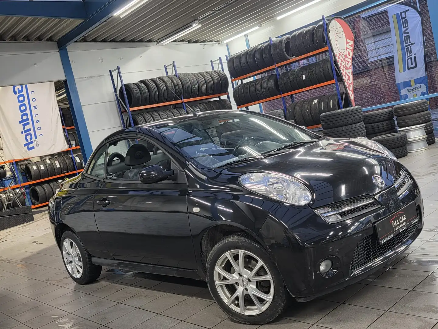 Nissan Micra Micra C+C 1.4i 16v Tekna Schwarz - 2