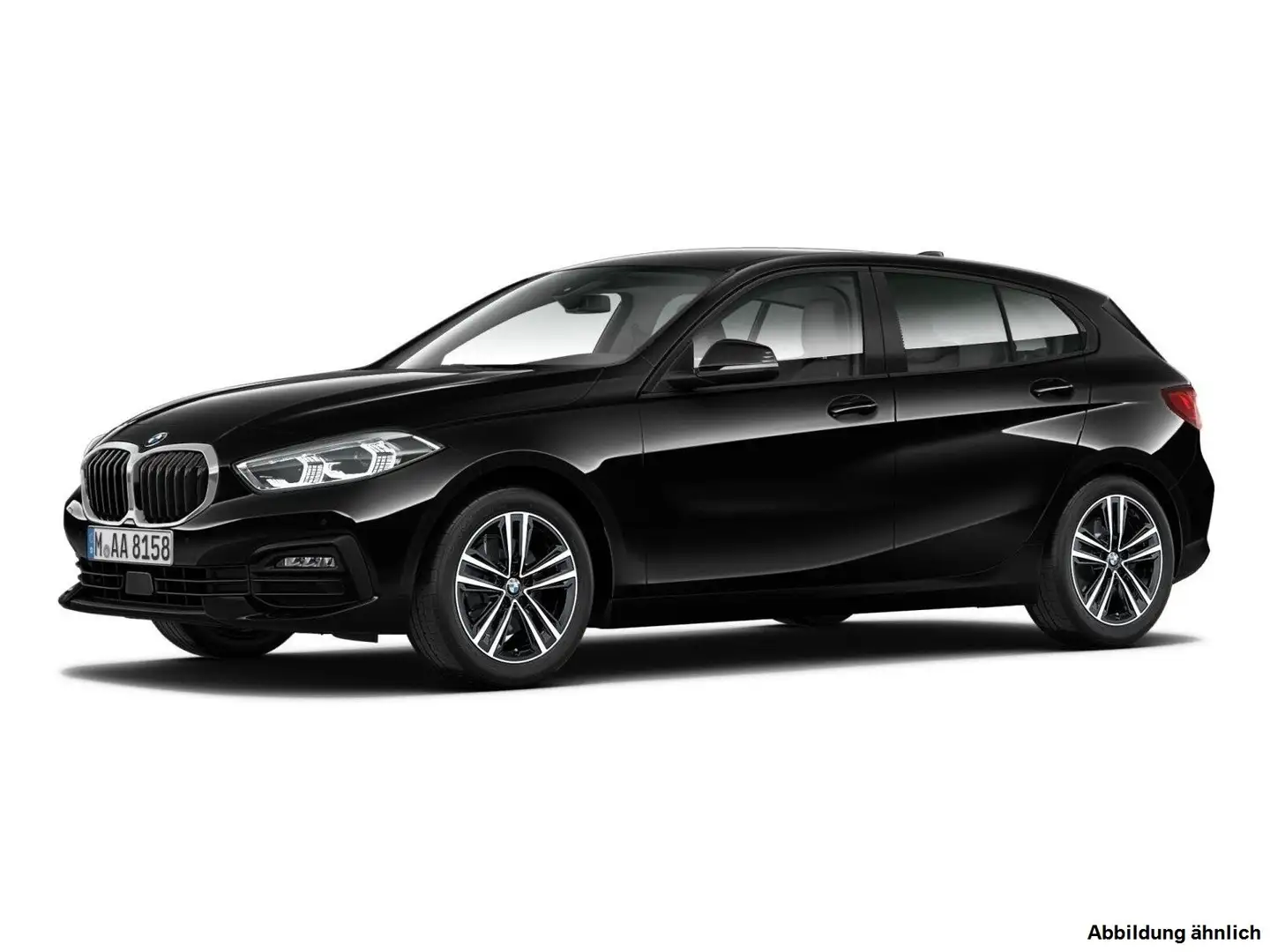 BMW 118 i Limousine Чорний - 2