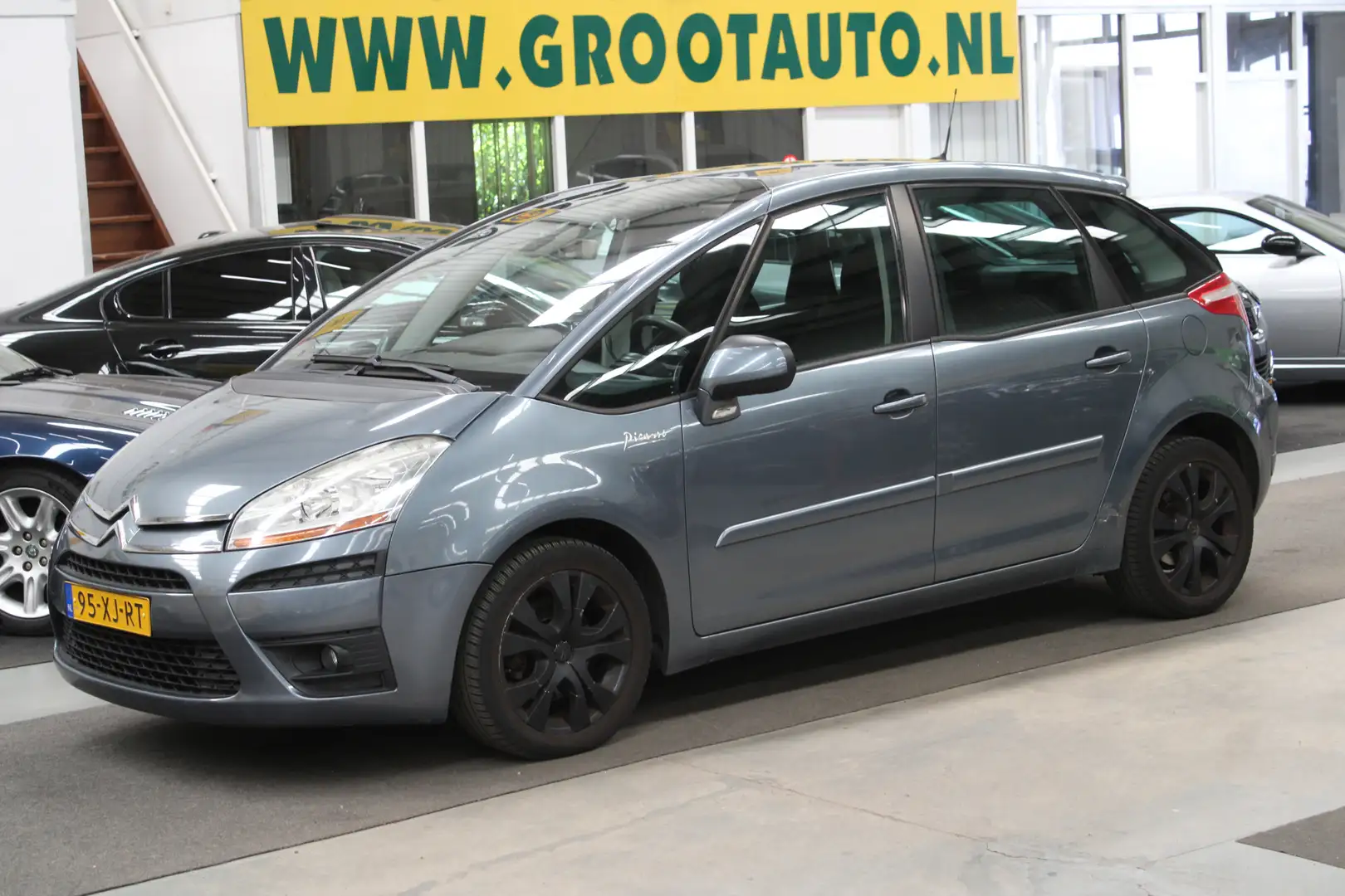Citroen C4 Picasso 2.0-16V Ambiance 5p. Automaat NAP, Airco, Cruise c Grijs - 1