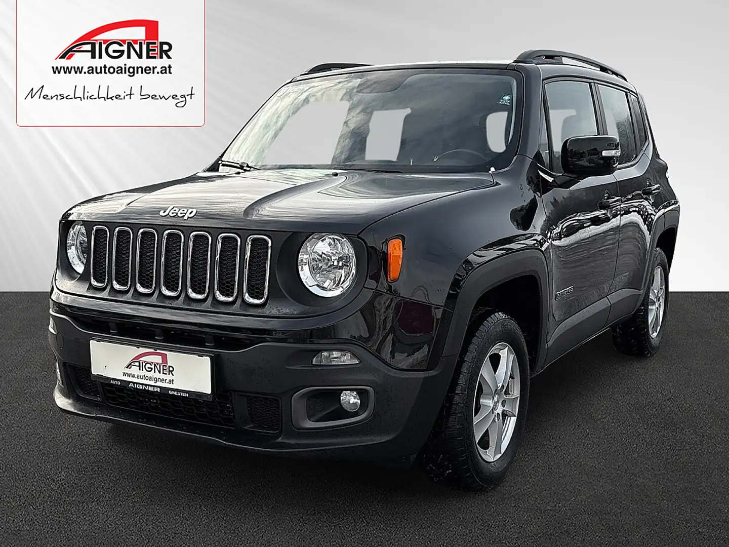 Jeep Renegade 2,0 MultiJet II 120 Longitude AWD Schwarz - 1