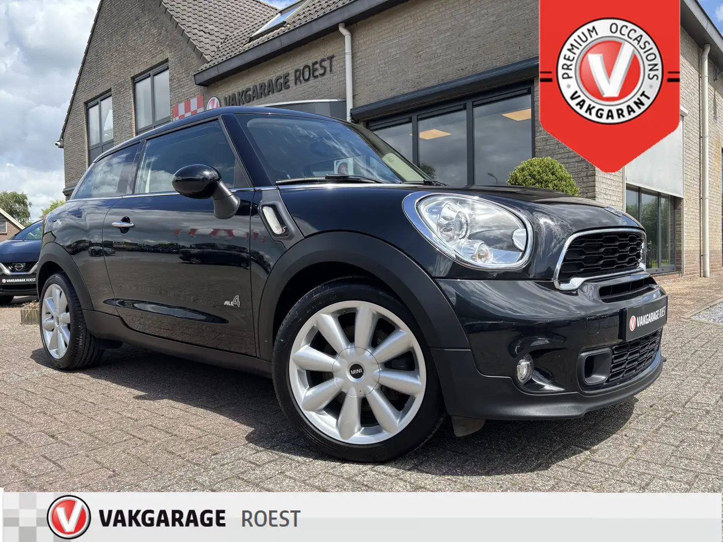 MINI Cooper S Paceman 1.6 ALL4 Chili Leder / Navigatie / Xenon Negro - 1