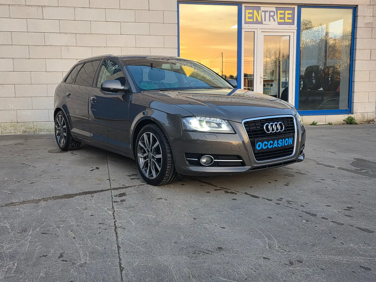 Audi A3 A3 Sportback 1.6 TDi Ambition Brons - 2