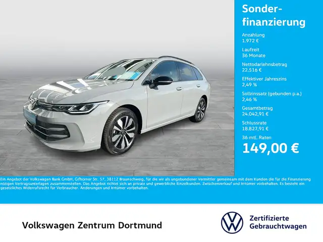 Volkswagen Golf Variant VIII 1.5 eTSI GOAL CAM ACC CARPLAY