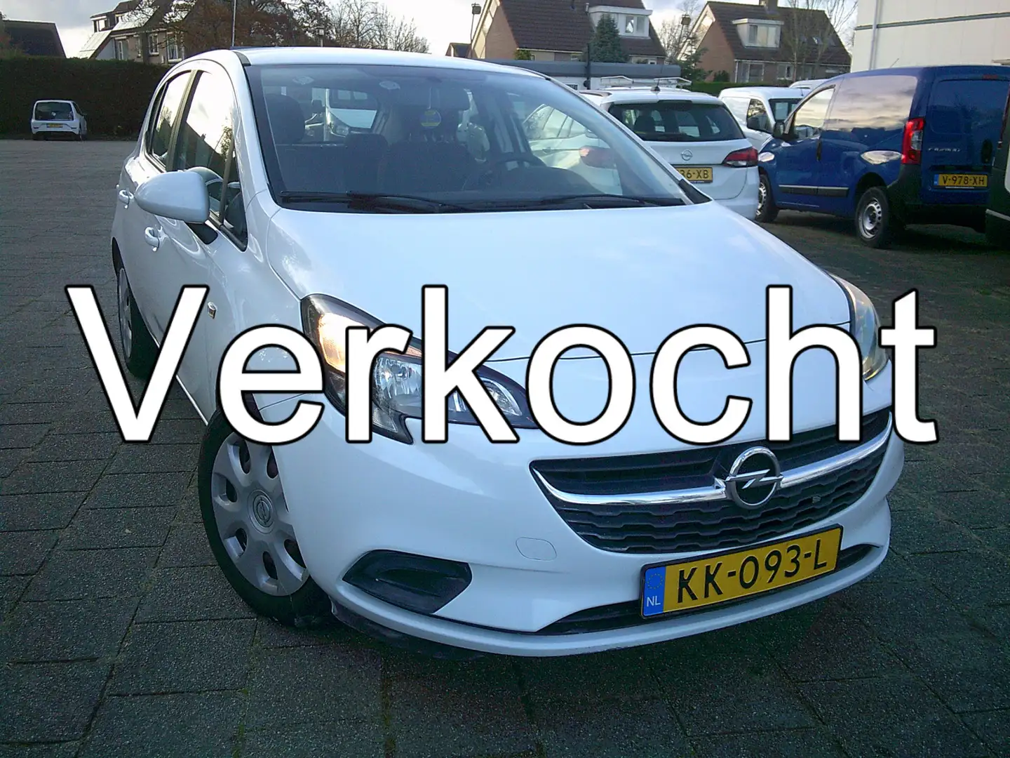 Opel Corsa 1.4 Edition VOORZIEN VAN AIRCO+CRUISECONTROL !!!! Blanc - 1