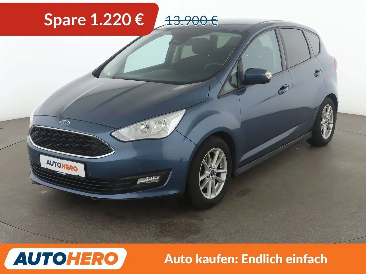 Ford C-Max 1.0 EcoBoost Cool&Connect*NAVI*PDC*SHZ*KLIMA* Blau - 1