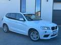BMW X3 2.0d xDrive 184ch Pack M – Toit ouvrant Entretien Blanc - thumbnail 2