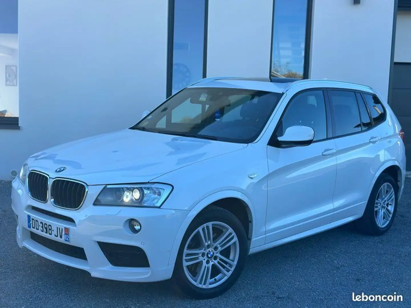 BMW X3 Phase 1 (F25) — 2.0d 184ch Boîte automatique 8 rapports Blanc - 1