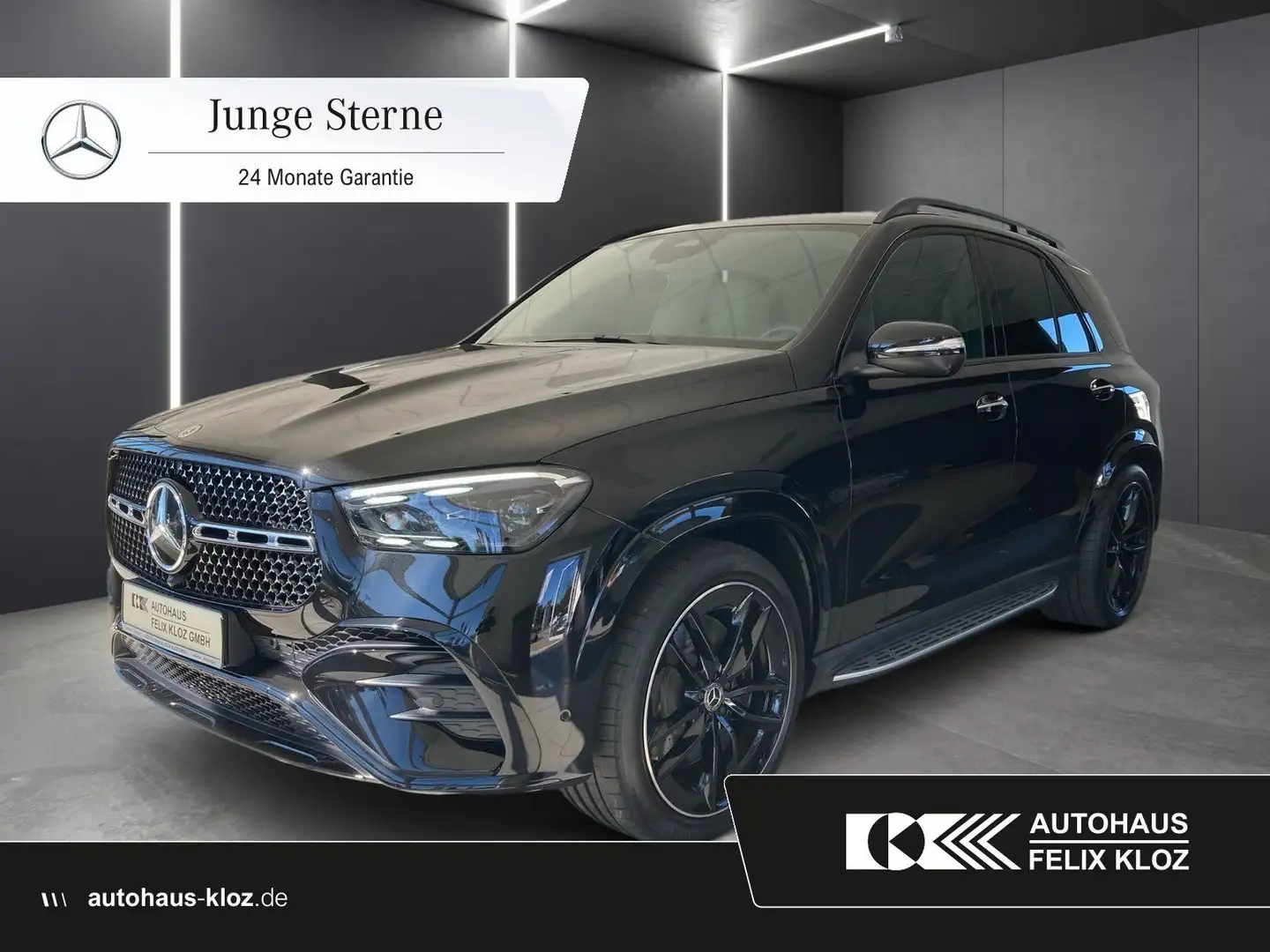 Mercedes-Benz GLE 450 4M AMG*AHK*Pano*22"*Night*Burmester*360* Negro - 1