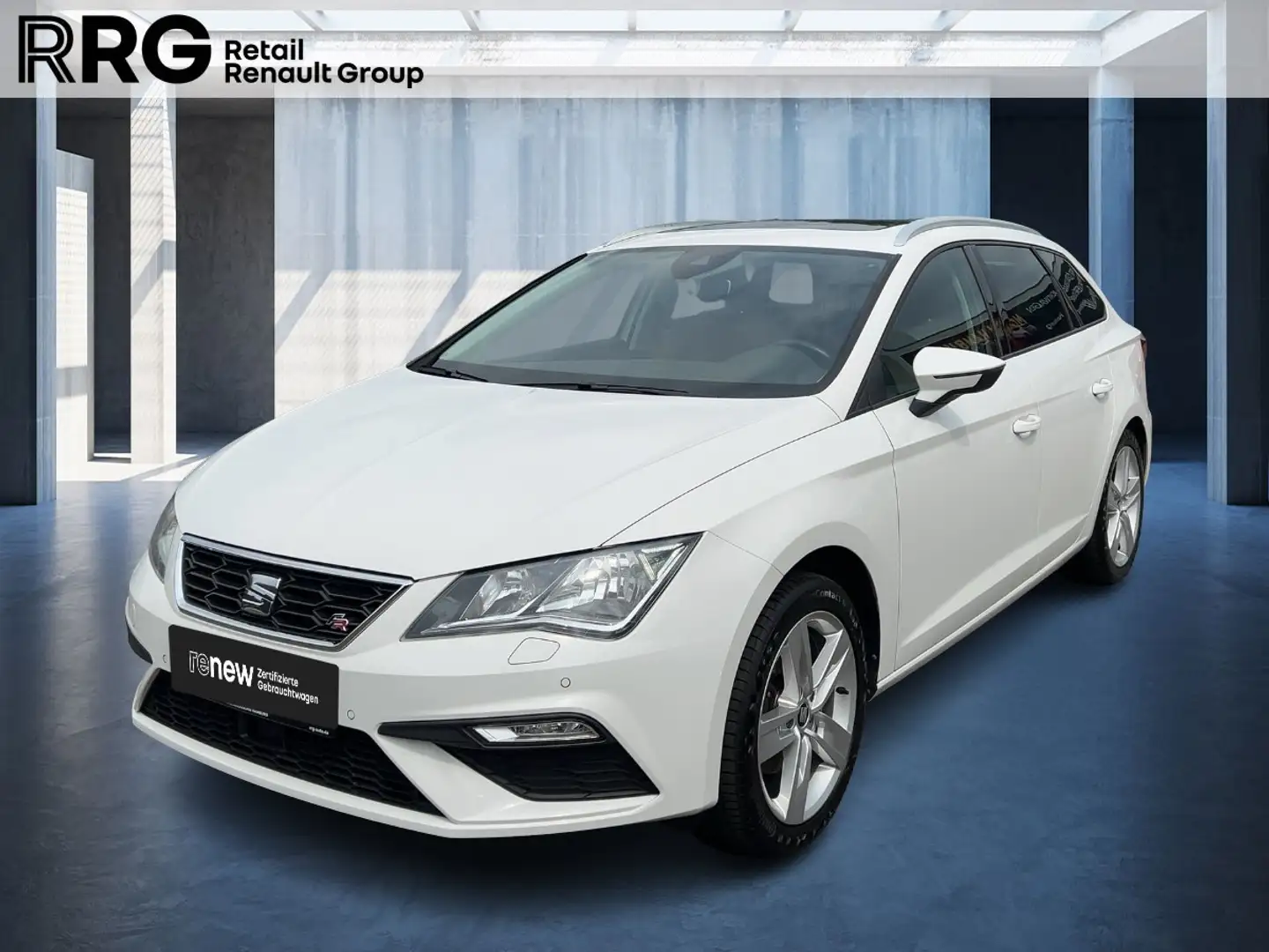 SEAT Leon ST FR 1.5 TSI G-TEC Pano Winter-Paket Bílá - 1