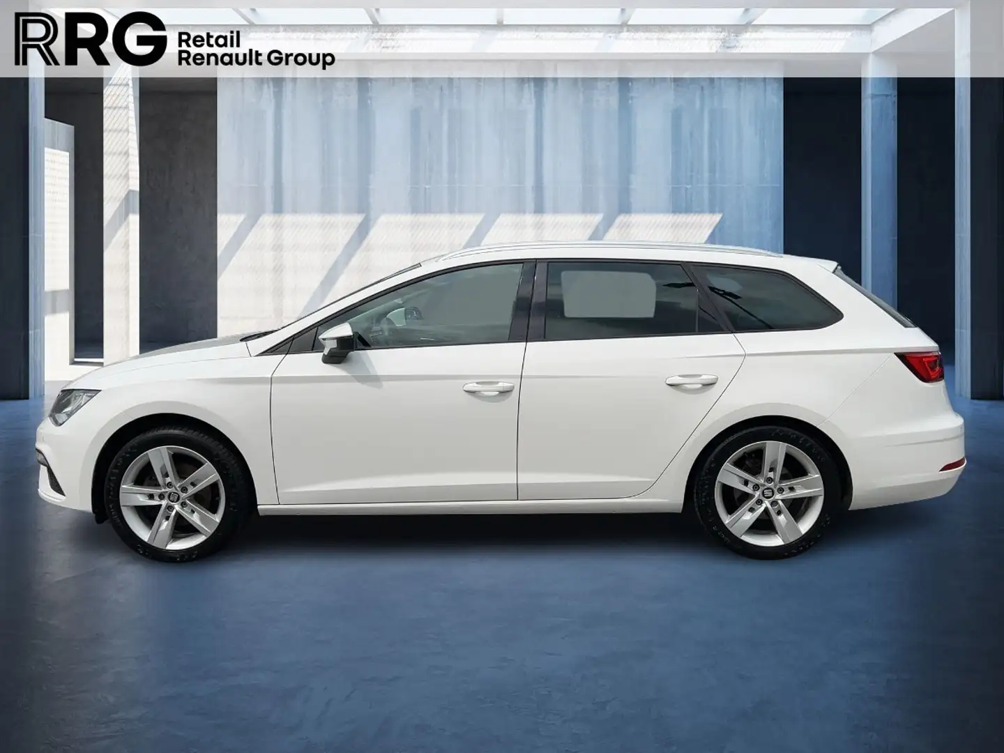 SEAT Leon ST FR 1.5 TSI G-TEC Pano Winter-Paket Bílá - 2