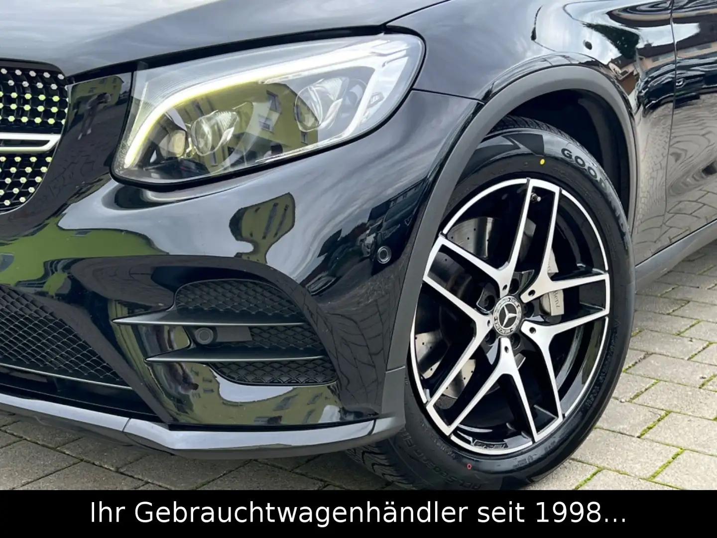 Mercedes-Benz GLC 350 d 4Matic Coupe AMG Line *NIGHT/360°/DSTR+ Schwarz - 2