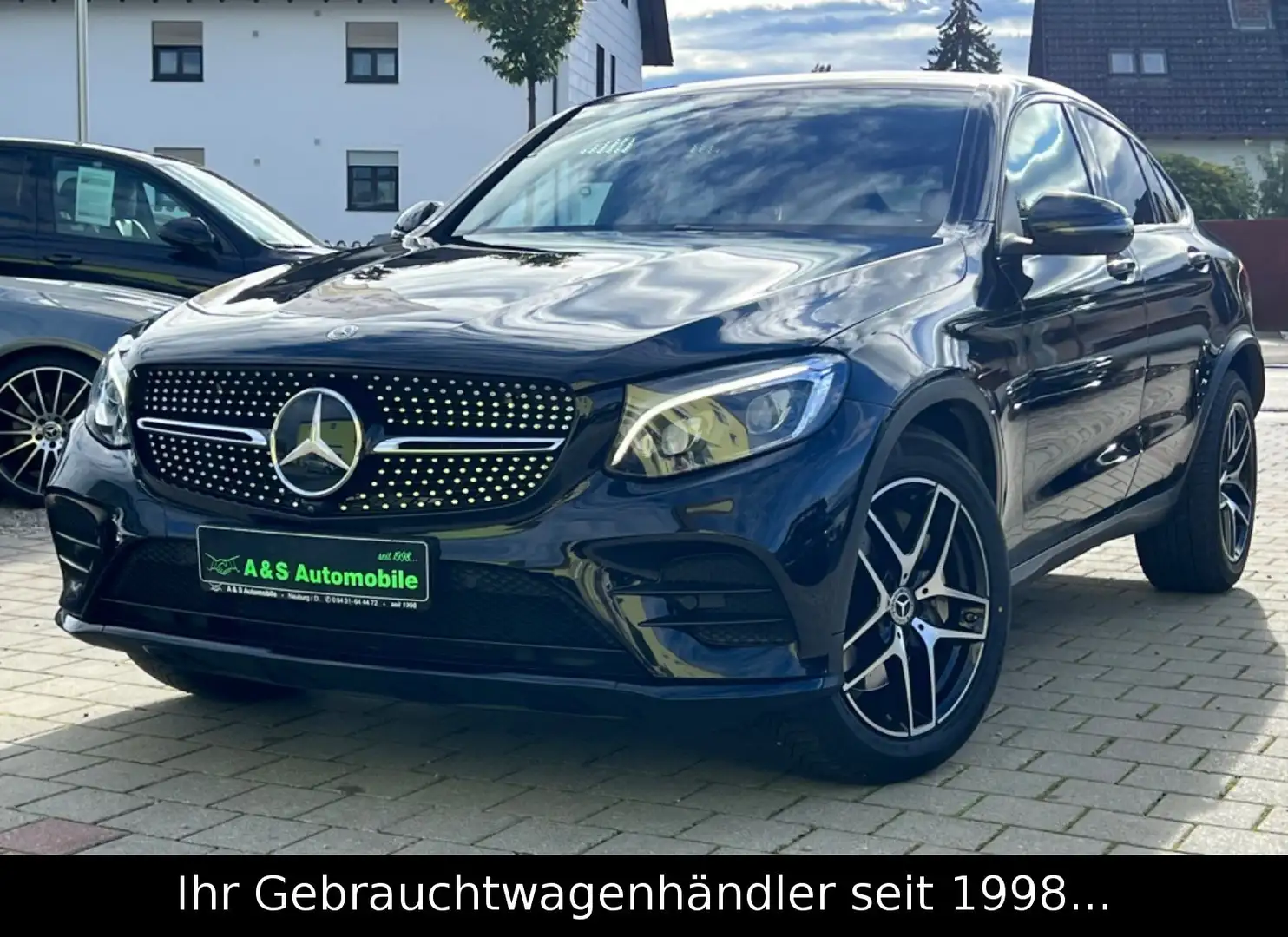 Mercedes-Benz GLC 350 d 4Matic Coupe AMG Line *NIGHT/360°/DSTR+ Schwarz - 1