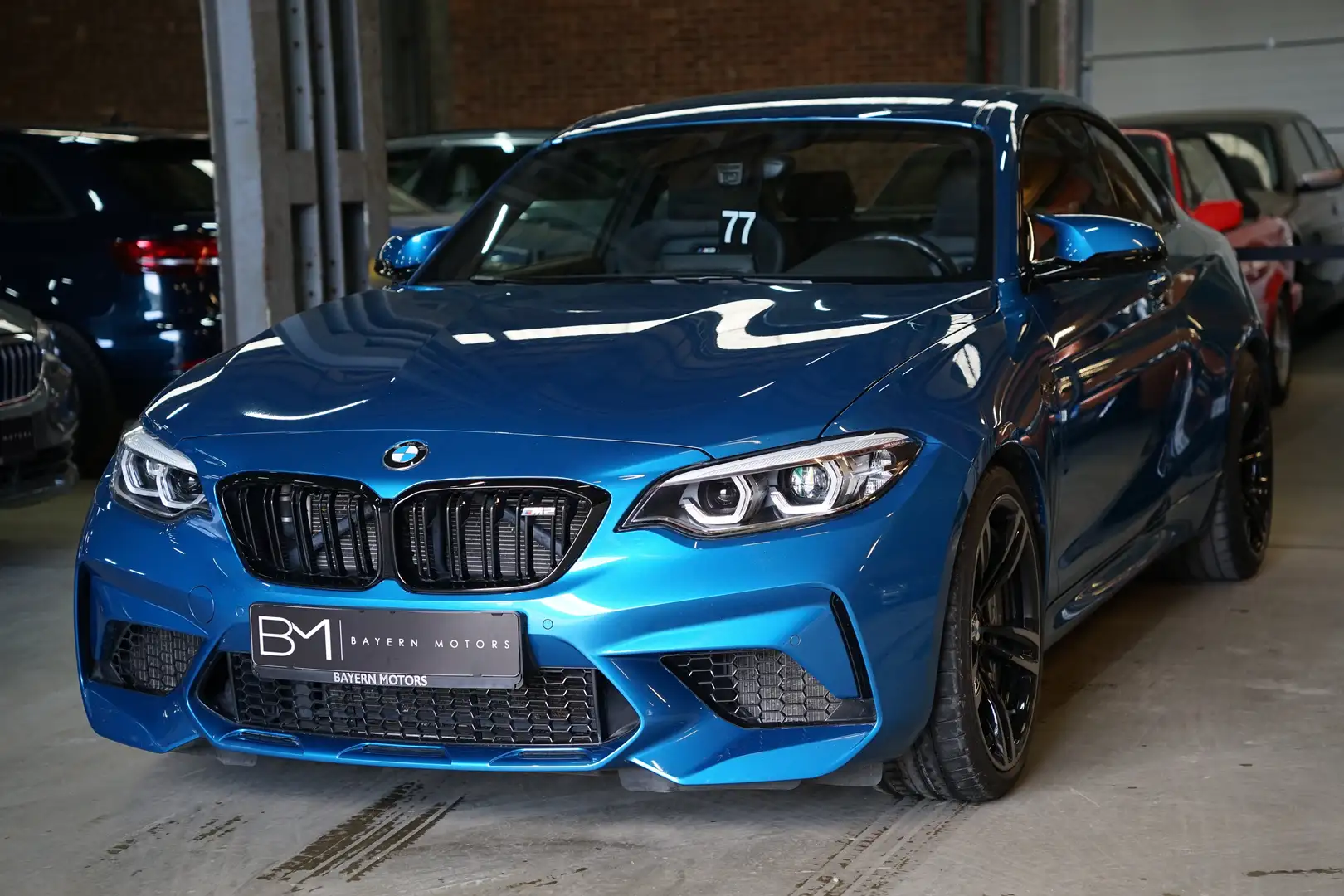 BMW M2 3.0 Competition Manueel Sport Rem Sport Zetels Blau - 1