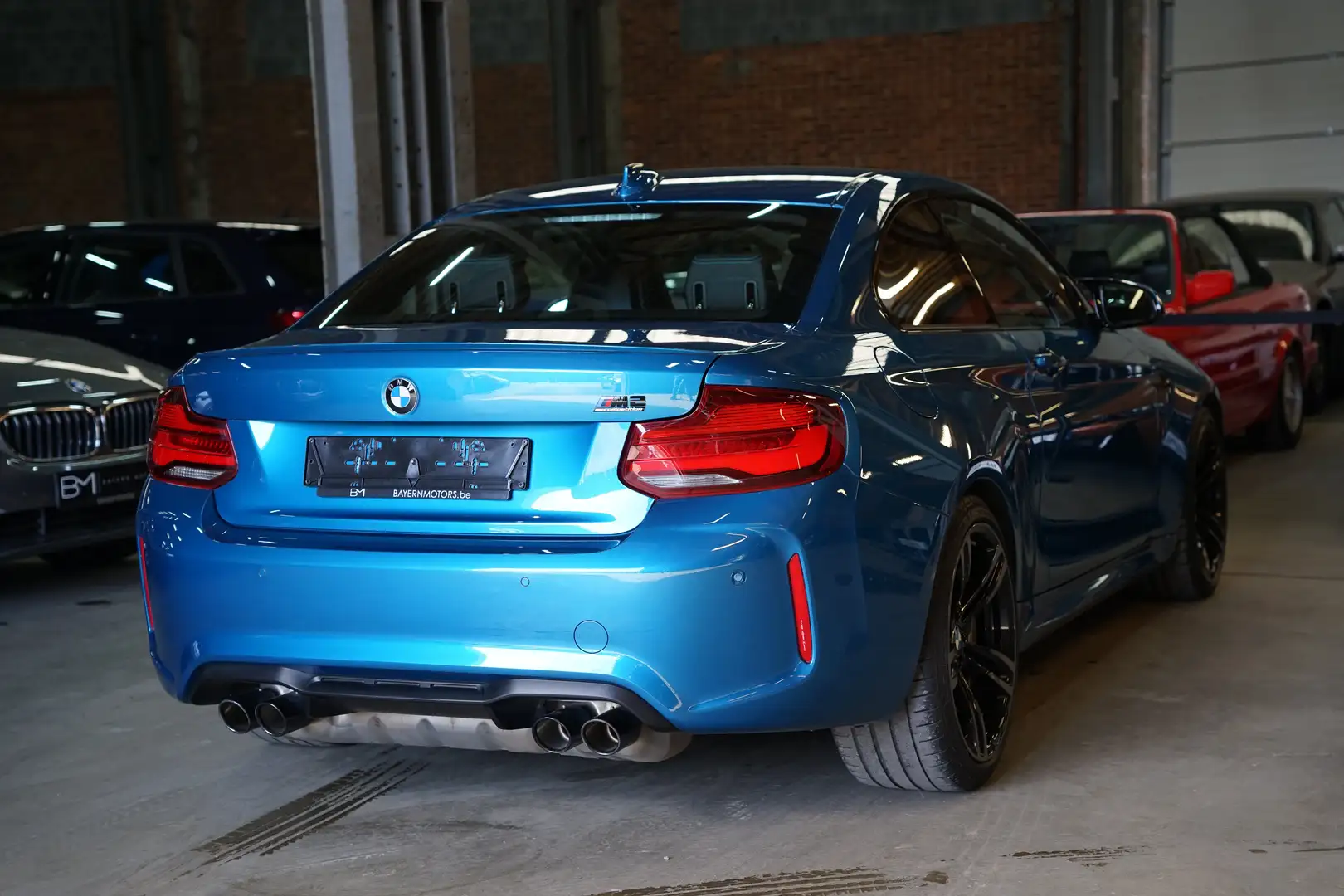BMW M2 3.0 Competition Manueel Sport Rem Sport Zetels Blau - 2
