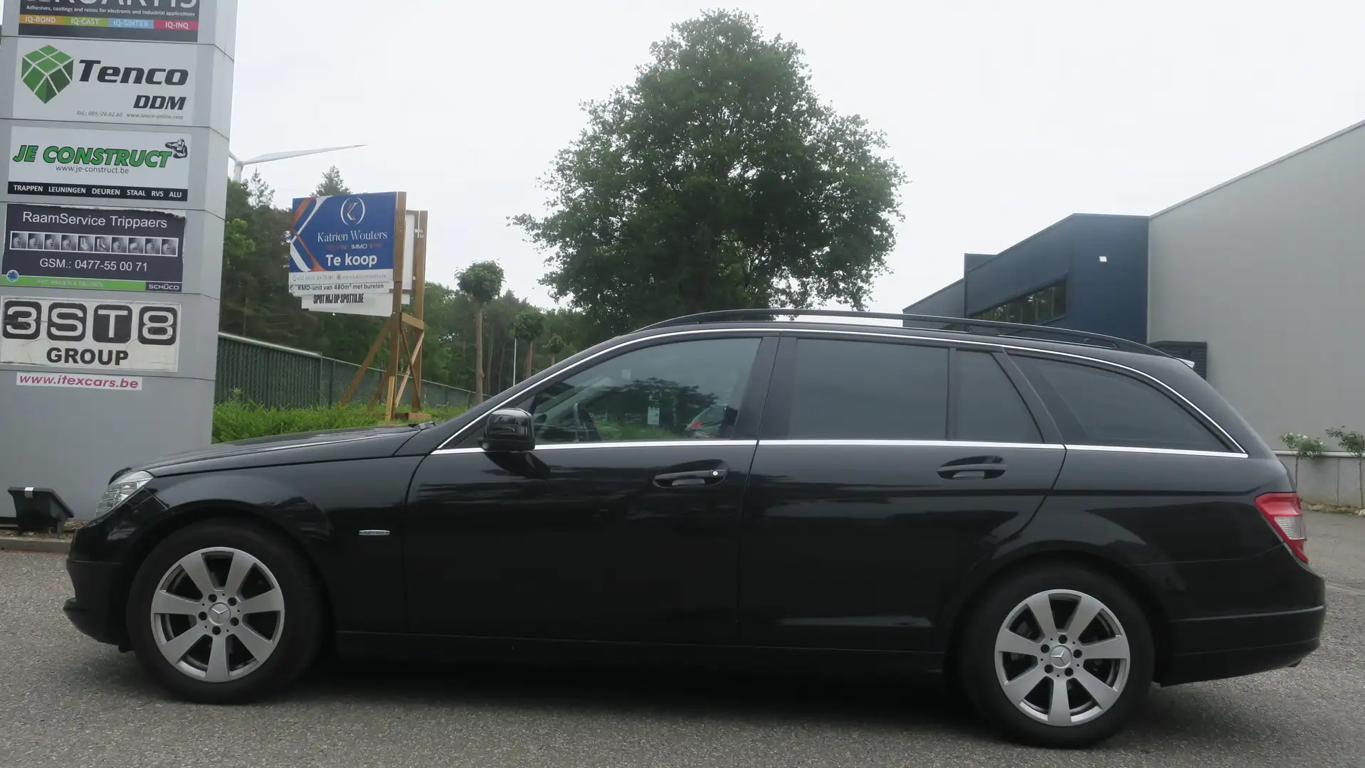 Mercedes-Benz C 200 CDI " Automaat" Zwart - 2