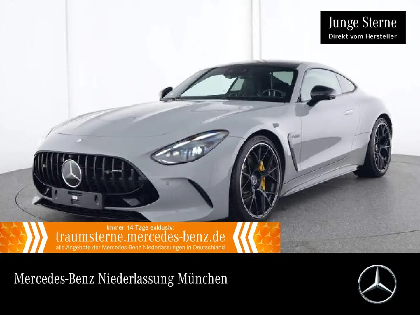 Mercedes-Benz AMG GT 63  Cp. 4M Perf-Sitze 360° Pano Burmester Gris - 1