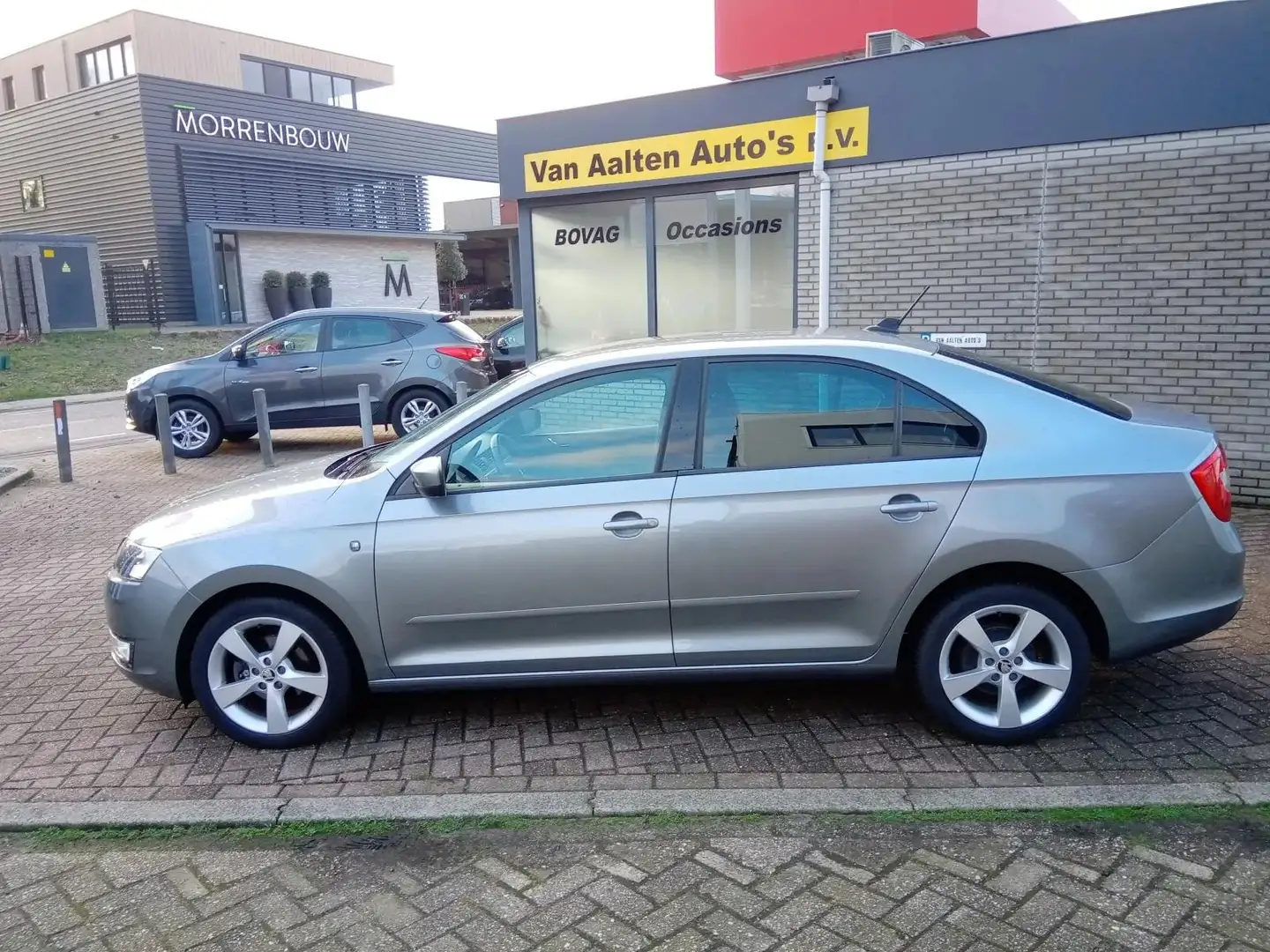 Skoda Rapid/Spaceback 1.2 TSI Greentech Ambition Businessline Plus Gris - 1