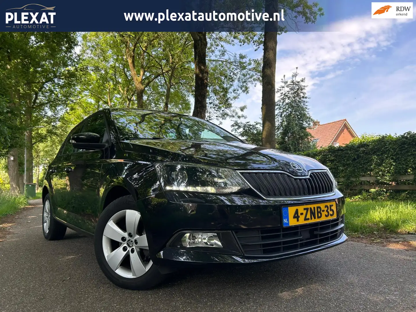 Skoda Fabia 1.2 TSI First Edition Style | Orig. NL | Stoelverw Schwarz - 1