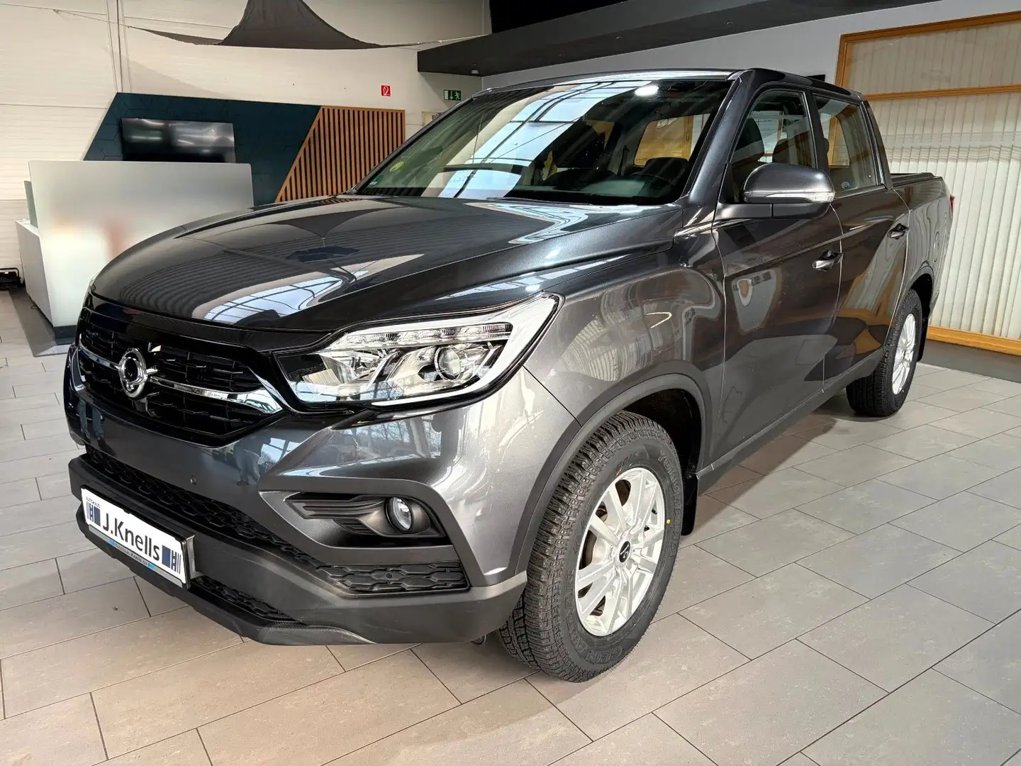 SsangYong Musso Quartz 2.2 D 4WD/AHK/KAMERA/KLIMA Gris - 1
