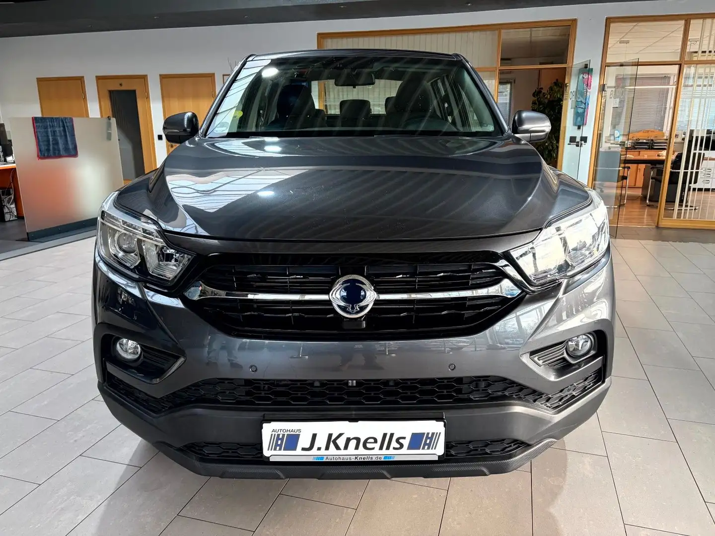 SsangYong Musso Quartz 2.2 D 4WD/AHK/KAMERA/KLIMA Gris - 2