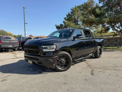 Black 2020 RAM 1500 Pickup Truck  8-Speed Automatic