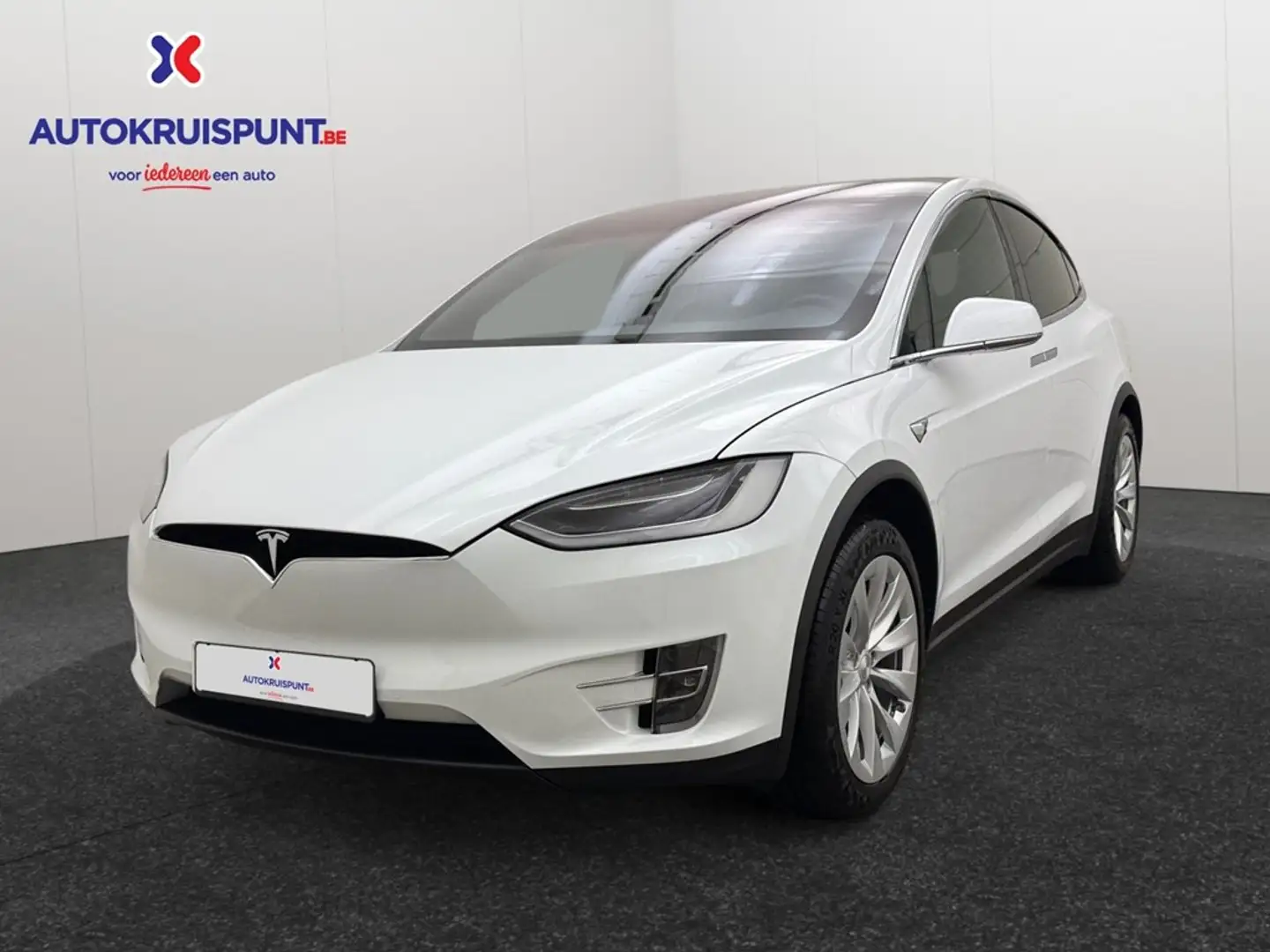 Tesla Model X 100D GPS Camera Dig.Airco Blanc - 1