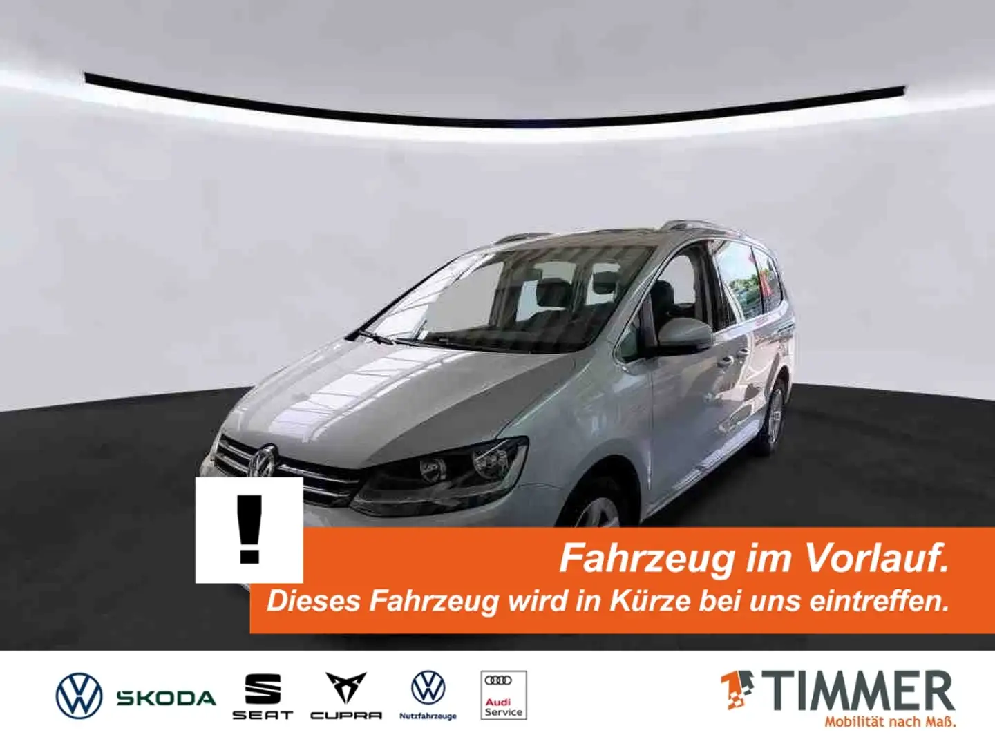 Volkswagen Sharan 1.4 TSI DSG ACTIVE *AHK *PANO *RKAM *ACC *APP *NA Silber - 1