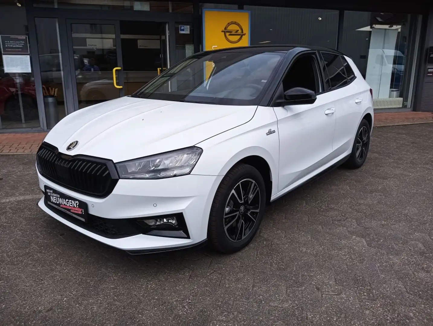 Skoda Fabia 1.5 TSI DSG Monte Carlo+KESSY+ACC+SOFORT Blanc - 2