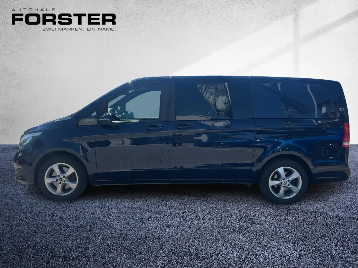 Mercedes-Benz V 250 d 4M Lang BusinessVan AMG Night Stdhzg FAP Blau - 2