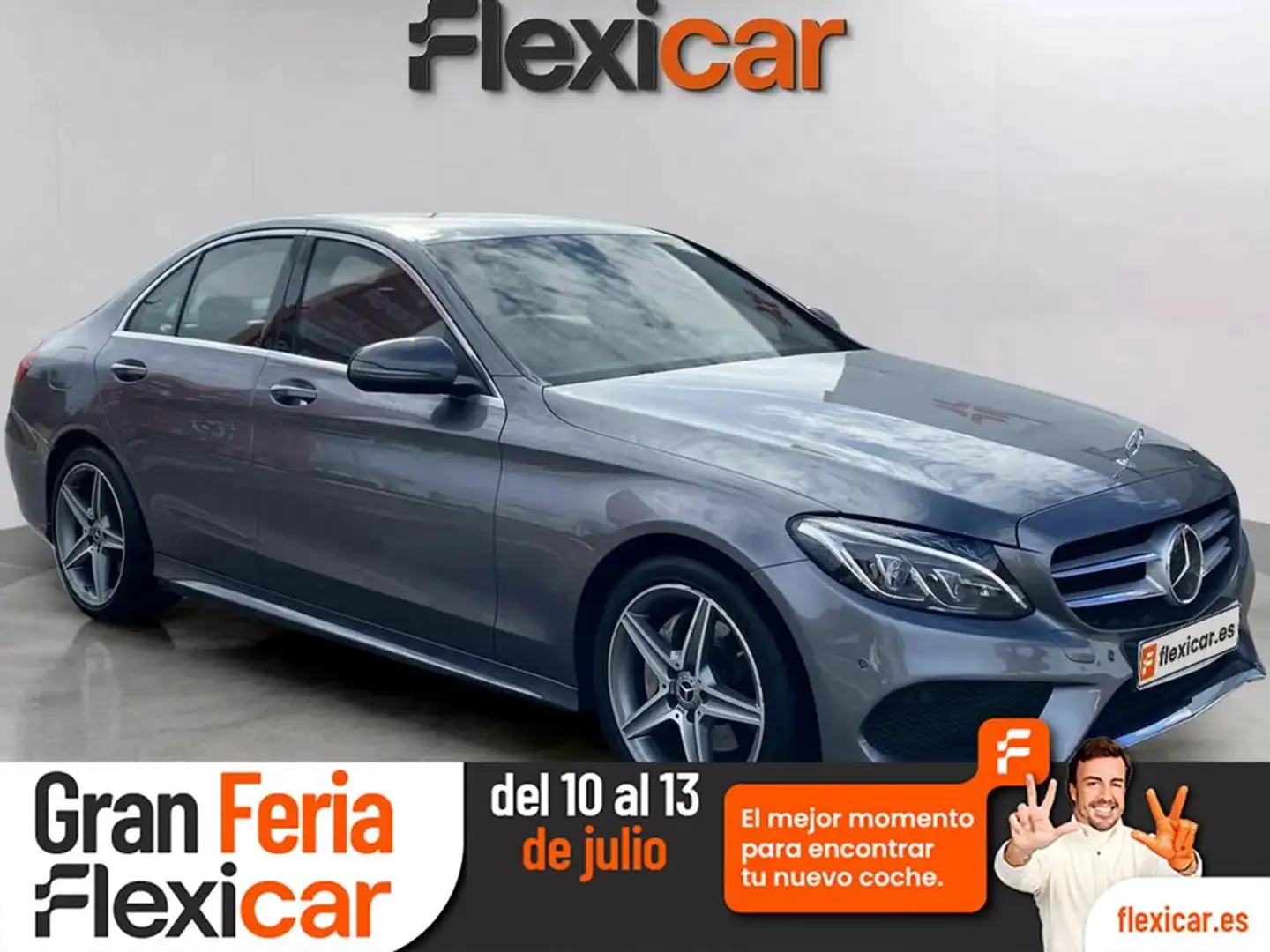 Mercedes-Benz C 220 d Gris - 1