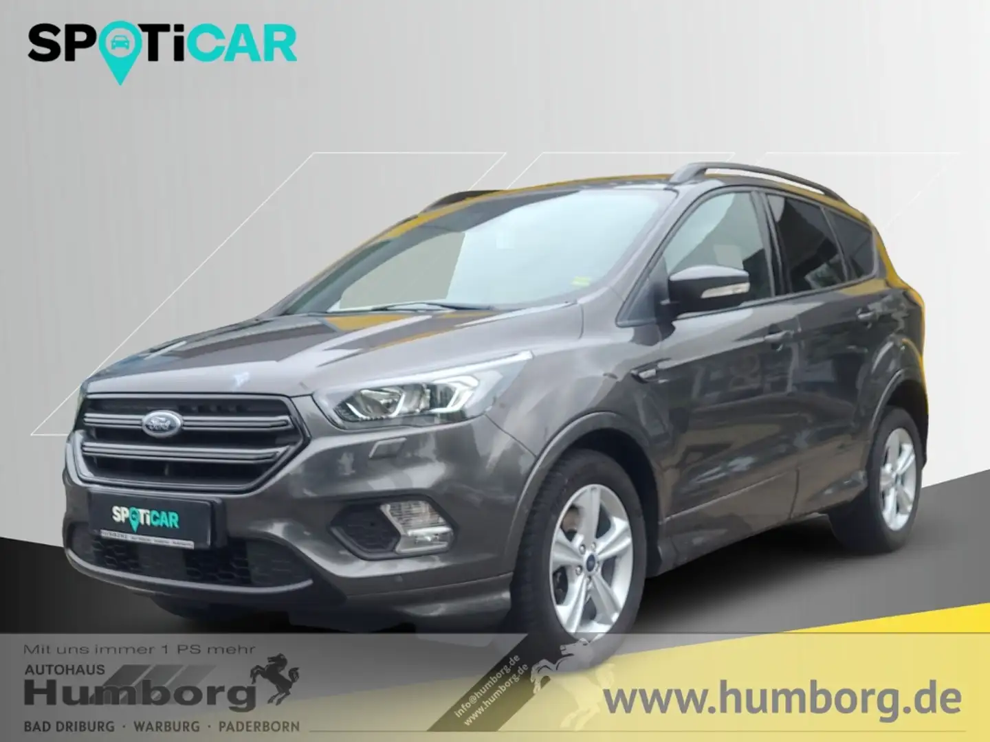 Ford Kuga 2.0 TDCi ST-Line 4x2 Navi Apple CarPlay Android Au Gris - 1