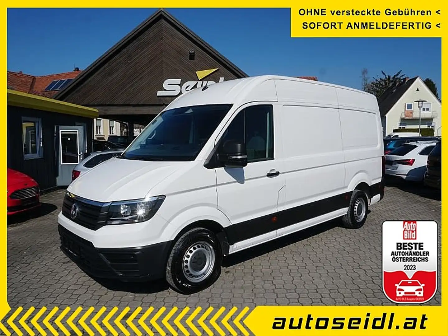 Volkswagen Crafter 30 Kasten MR L3H3 2,0 TDI BMT *AHV* Blanco - 1