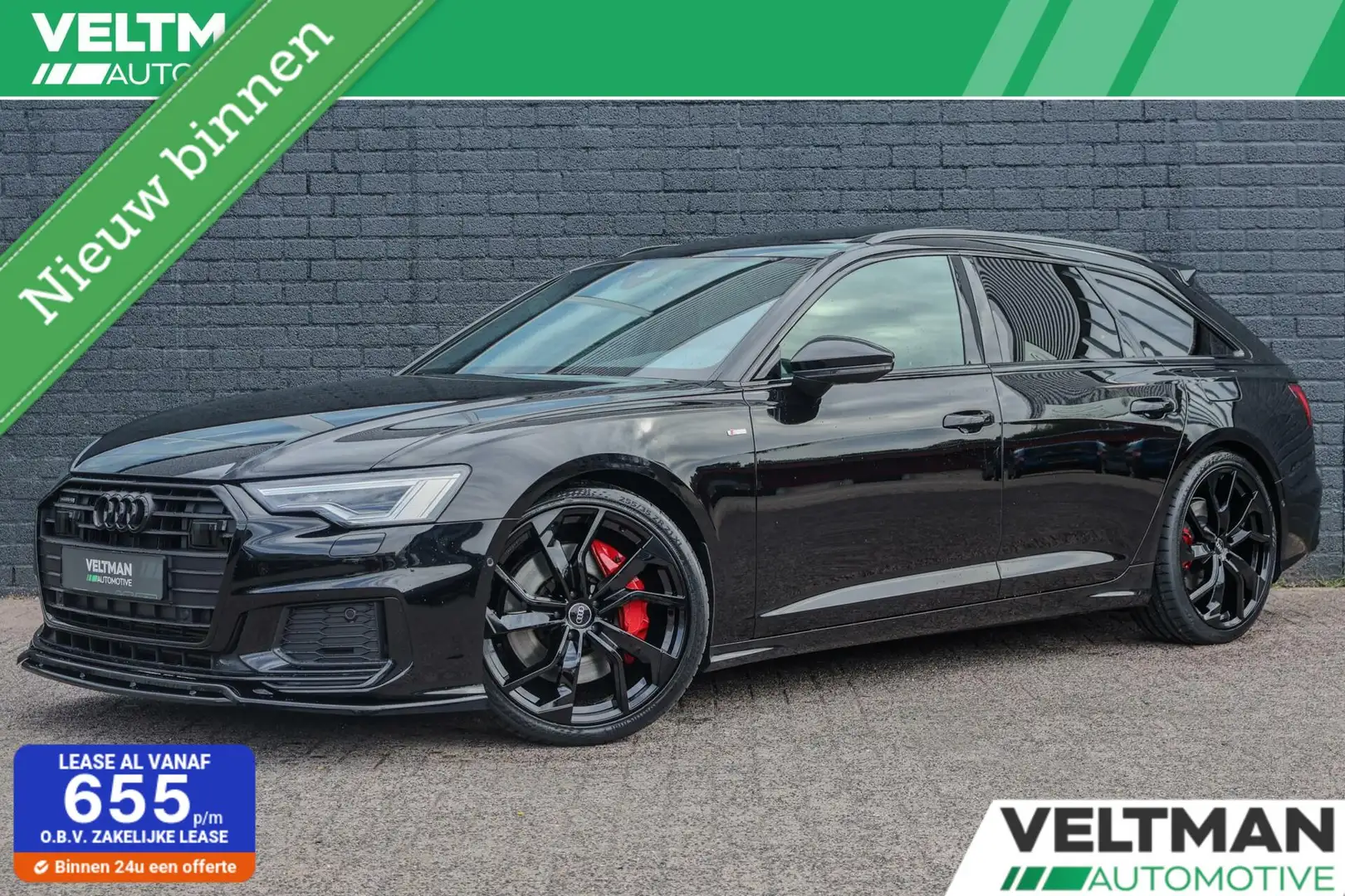 Audi A6 Avant 55 TFSI e quattro Competition S-LINE PANO TR Nero - 1