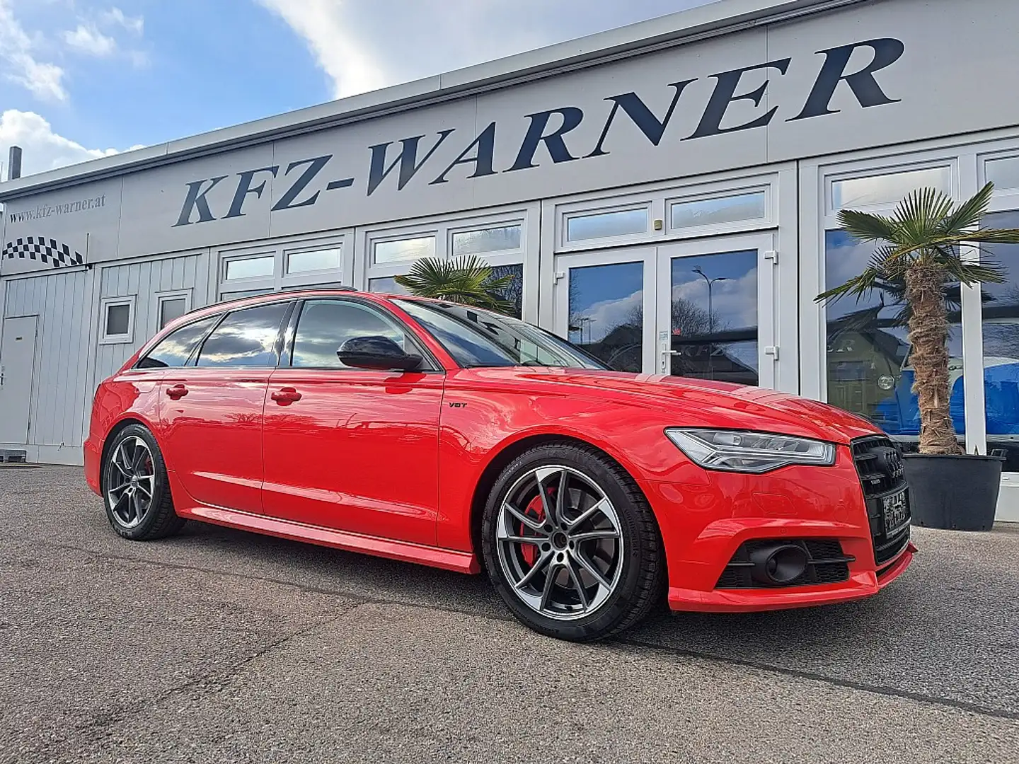 Audi A6 3,0 TDI Competition Quattro tiptronic Rouge - 1