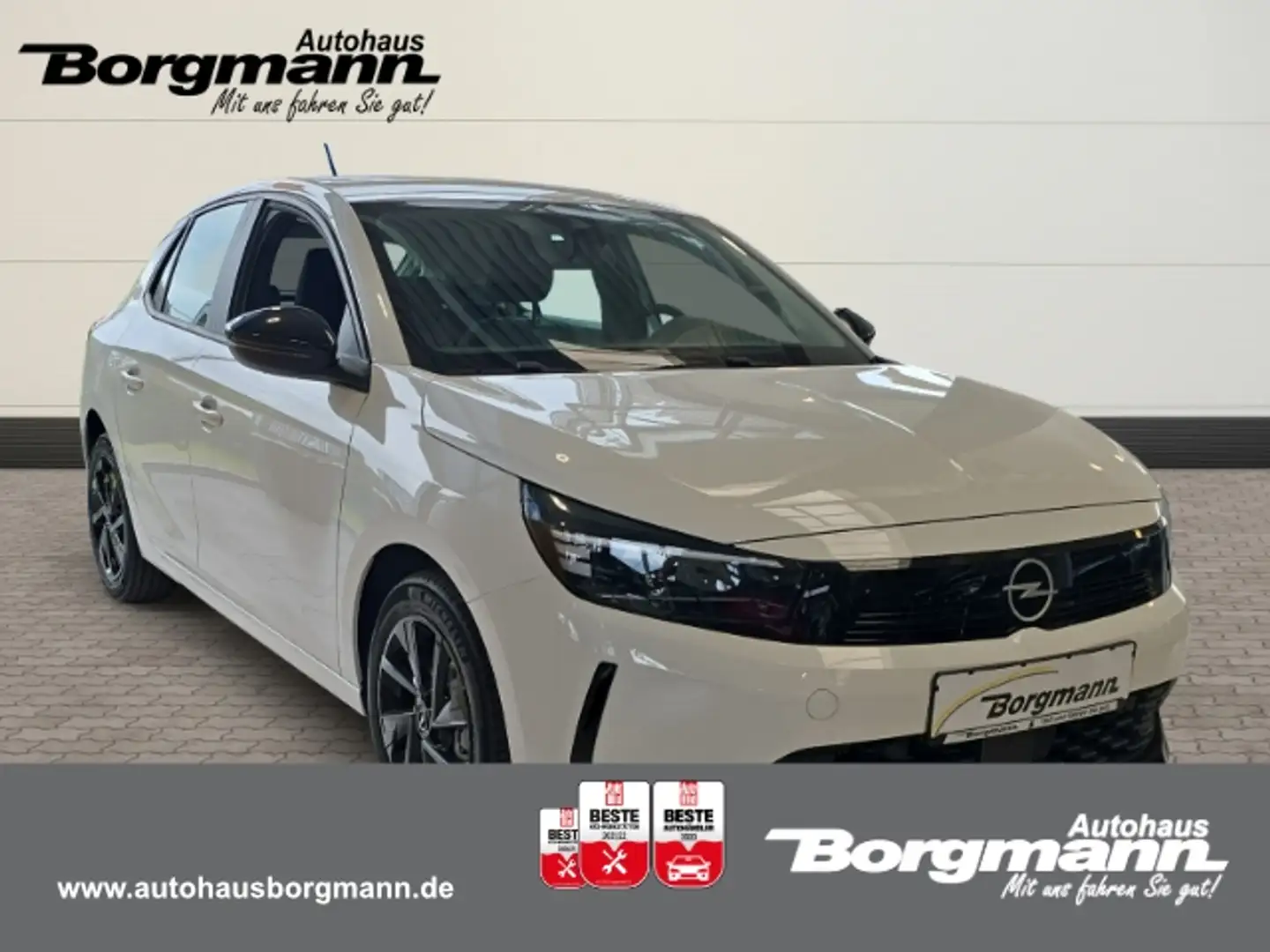 Opel Corsa Sofort Verfügbar - Alufelgen - Navi via Smartphone Weiß - 1