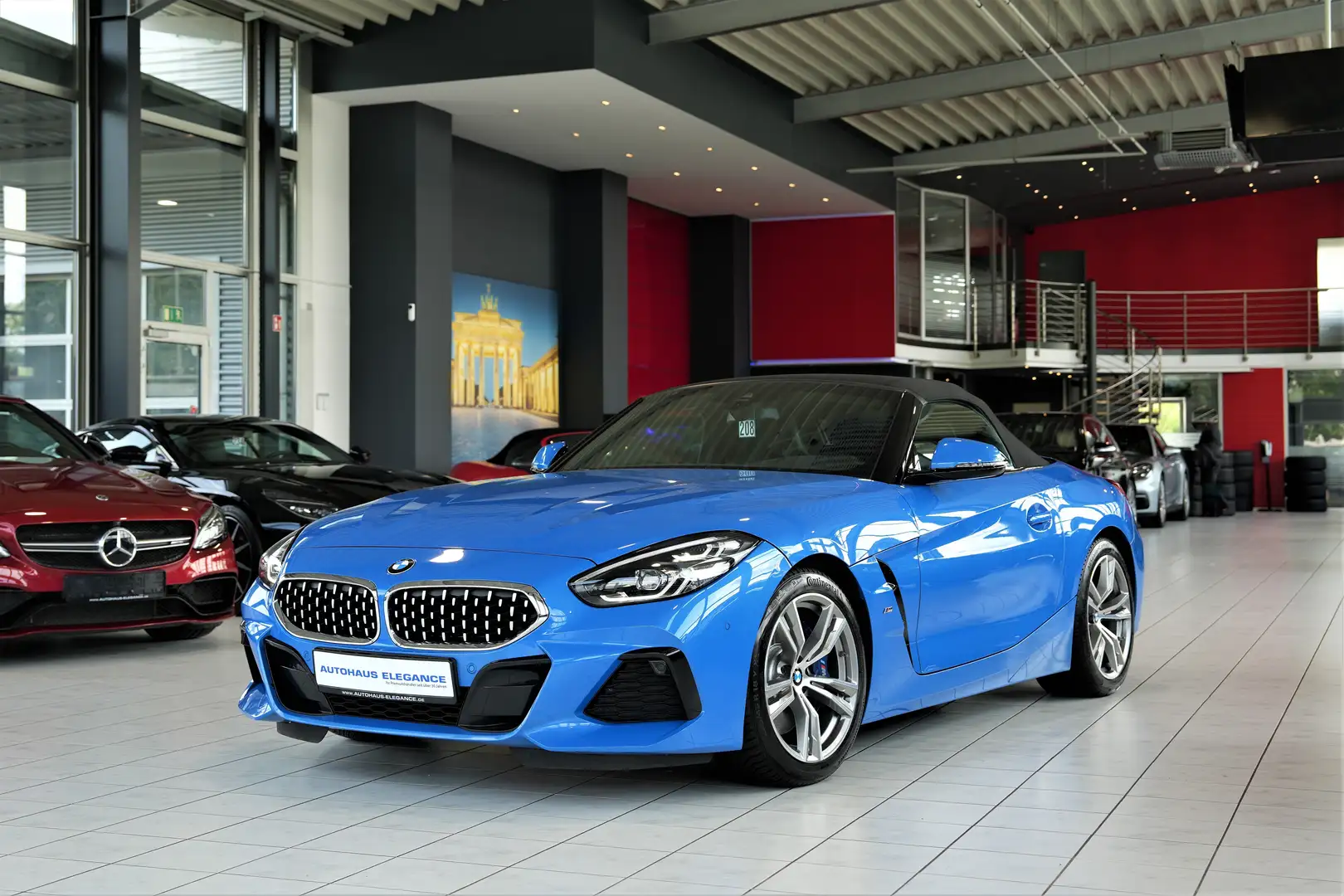 BMW Z4 Roadster sDrive 30 i M Sport*LED*H&K*HUD* Blau - 1