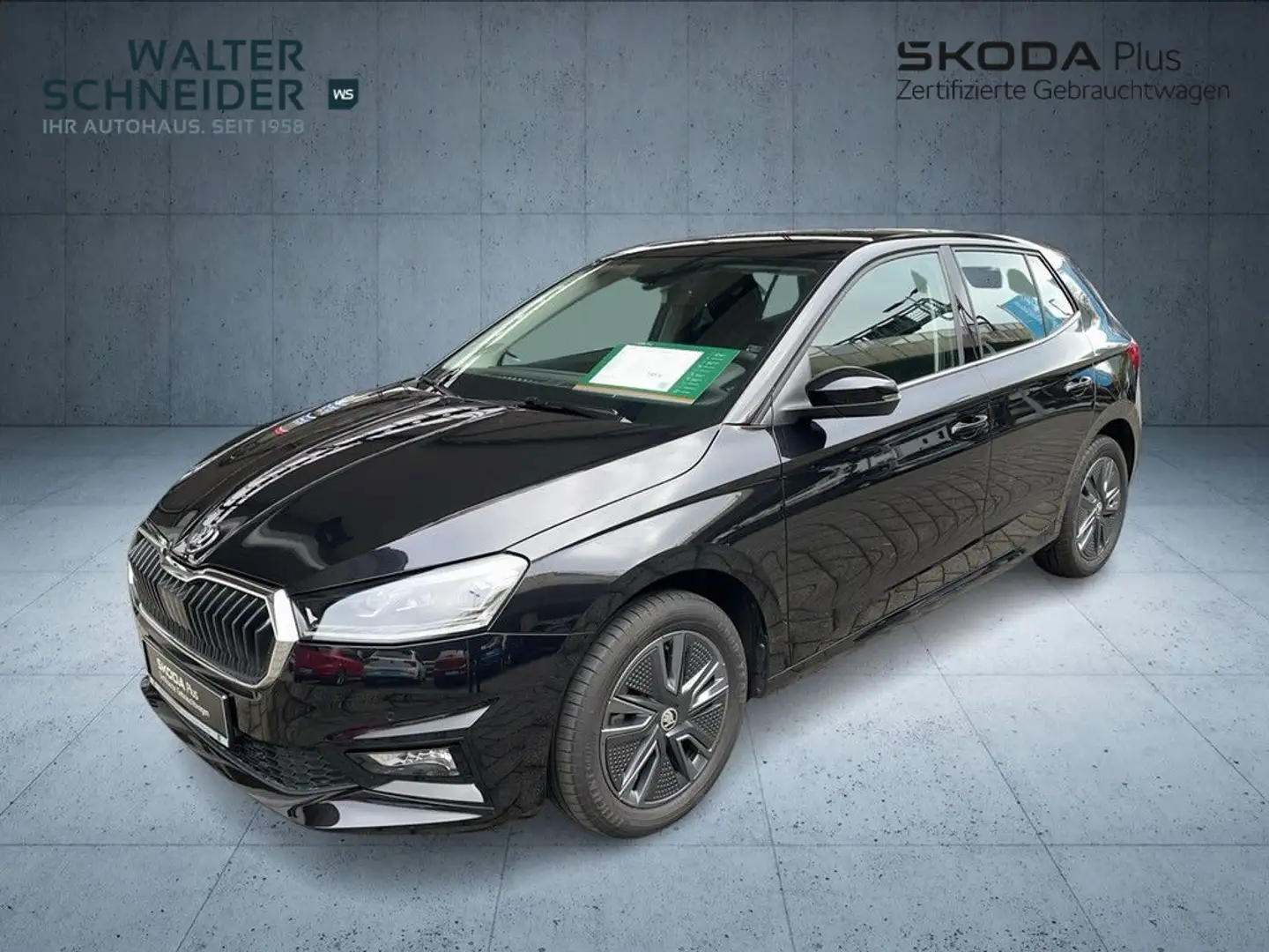 Skoda Fabia 1.0 TSI Style Navi LED Sitzheizung Schwarz - 2