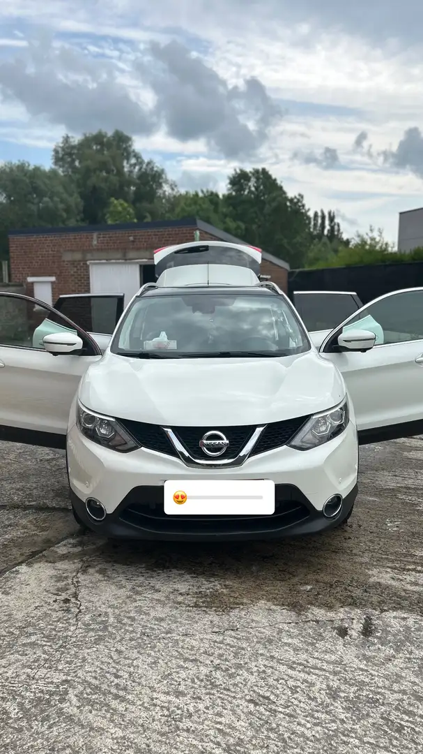 Nissan Qashqai 1.2 DIG-T benzine automaat Wit - 1
