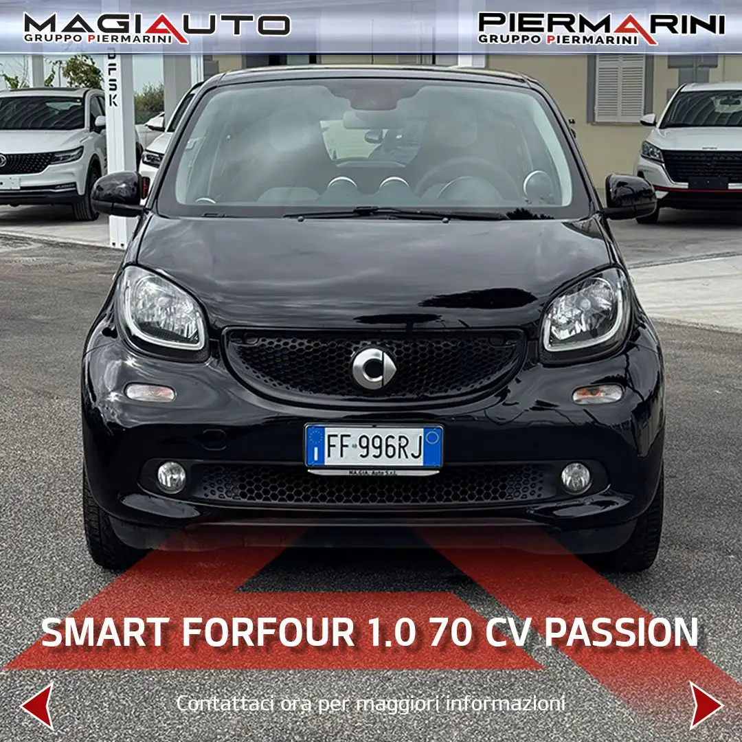 smart forFour forfour 70 1.0 twinamic Passion Zwart - 1