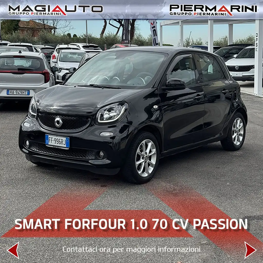 smart forFour forfour 70 1.0 twinamic Passion Zwart - 2