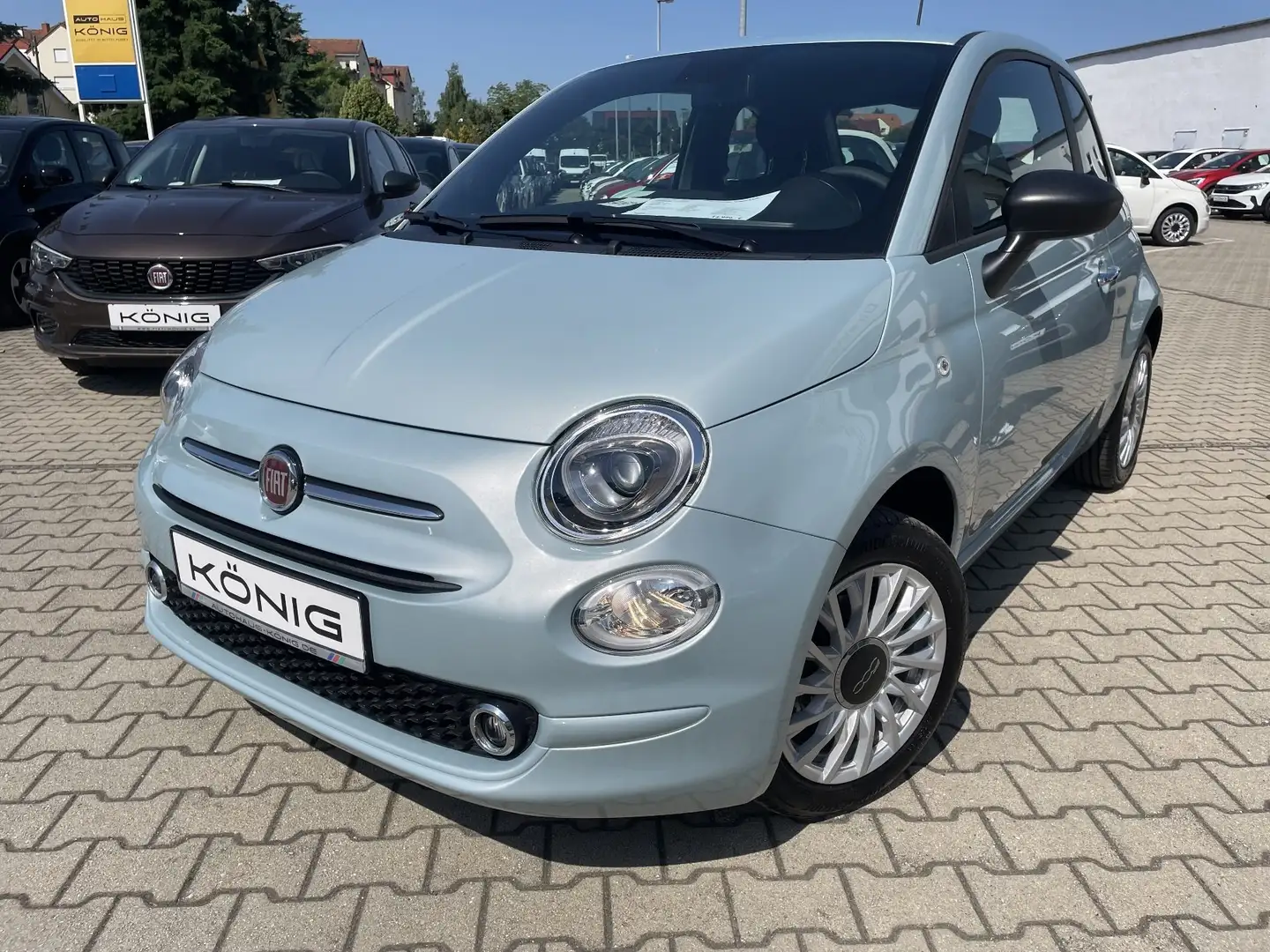 Fiat 500 1.0 Klima*Carplay*Einparkhilfe Grün - 1