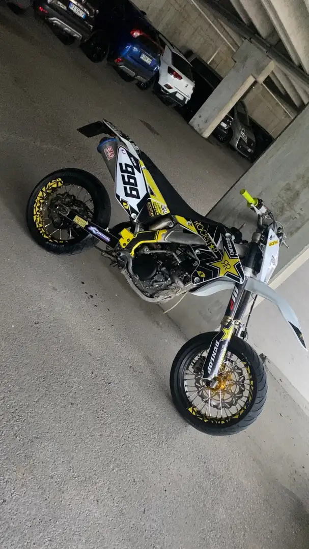 Suzuki RMZ 250 3x plastics   Enduro+Supermotofelgen leo vince White - 2